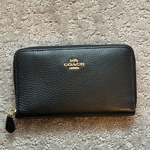 Black Coach wallet